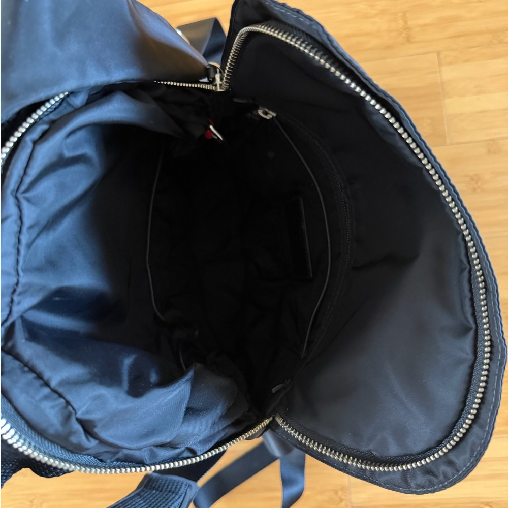 Tumi Black Backpack with Silver Accents - Picture 6 of 6